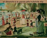 un dimanche à la grande jatte - huile